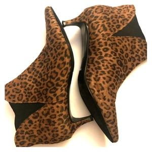 Lane Bryant Leopard Print Bootie
